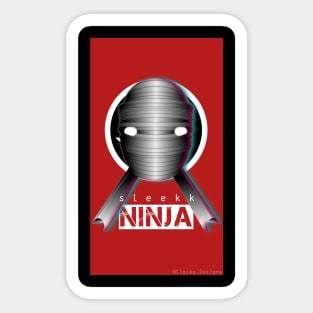 Ninja warrior Sticker